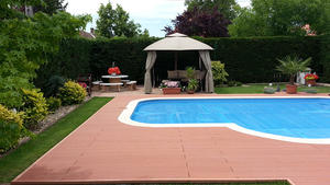 Zapatos de Cubierta WPC al por Mayor para Ingeniería en Exteriores - <span class=keywords><strong>Teck</strong></span> <span class=keywords><strong>Deck</strong></span> para Terrazas y Cubiertas - Product Image 3