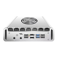 G31W R2314 Mikrotik Ubuntu Soft Router Embedded Linux Amd 4 Nic Ethernet Ports Lan Oem Firewall Mini PC Industriel avec Ventilateur