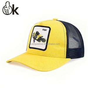 해양 동물 트럭 운전사 모자 패치 자수 오리지널 댄디 모자 모자 복고풍 산업 솜브레로스 바바 모자 맞춤형 로고 - Product Image 1