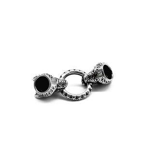 Perles entretoises en acier inoxydable Yunnique en forme de tête de loup pour la fabrication de bracelets, accessoires de bijoux DIY, forme irrégulière, procédé de moulage - Product Image 2