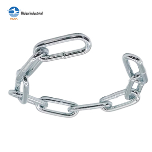 Cadena <span class=keywords><strong>de</strong></span> Eslabones Cortos y Largos DIN5685A DIN5685C, Tipo Alemán, Acero <span class=keywords><strong>al</strong></span> Carbono, Electro-Galvanizada, Galvanizada en Caliente, para Sujeción <span class=keywords><strong>de</strong></span> Carga - Product Image 5