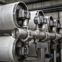 Système de traitement de l'eau par osmose inverse industrielle pour la recherche et le développement en laboratoire, équipement d'eau pure