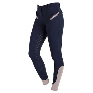 Ropa ecuestre con estilo, ropa deportiva, pantalones con agarre de asiento completo, pantalones personalizados al por mayor, pantalones para montar a caballo - Product Image 1