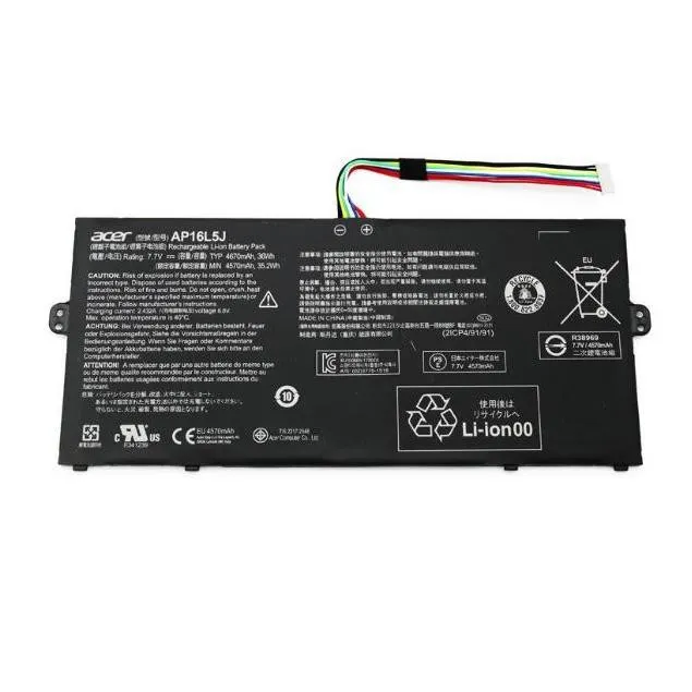 New Genuine Laptop Battery AP16L5J For Acer Rechargeable Notebook Battery