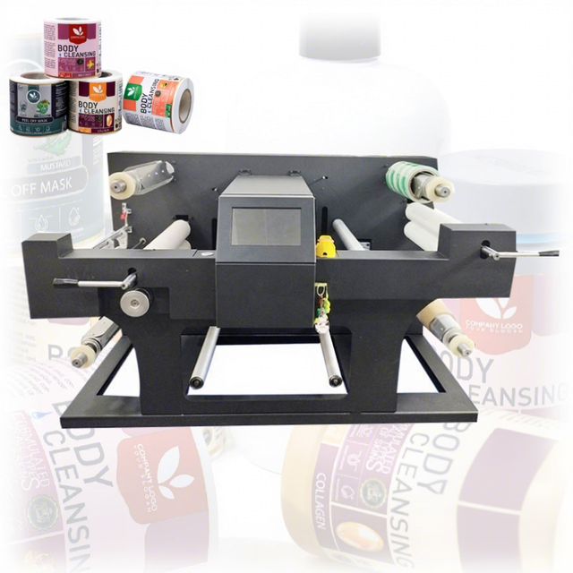 Printing Label Laminating Print and Cut Machine Label Printing Machine Roll Sticker Printer