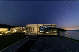 Cápsula Espacial Portátil Moderna Tipo Villa para Destinos Turísticos Panorámicos - Product Image 3