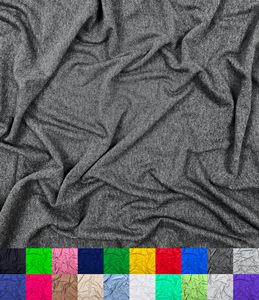 Tissu 95% Coton 5% Spandex Gris Anthracite Élastique Respirant Léger Largeur 152,4 cm Vendu au Mètre en Rouleau Pour la Couture - Product Image 2