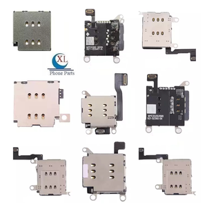 Ổ Cắm Giữ Đầu Đọc Khay <span class=keywords><strong>Sim</strong></span> Cho iPhone 11 12 13 14 Pro Max 12 13 Mini 14 Plus Xs Max Xr X 8 7 Plus Bộ Chuyển Đổi Thẻ Đơn Kép - Product Image 5