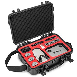 Étui de transport pour drone EVA recommandé, imperméable et antichoc, coque rigide avec intérieur en mousse, fermeture éclair, compatible avec Mavic - Product Image 1