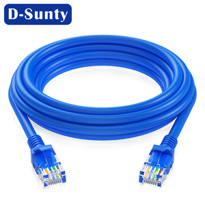 Cable de Conexión Cat6 UTP de Fábrica OEM, 100% Probado, Cable Ethernet de Cobre Cat 6 BC, RJ45 26AWG 28AWG ROHS 8P8C, Cable de Internet LAN de 1M 2M 5M 10M - Product Image 2