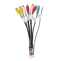 Meihua Garniture de DVD de voiture pour Suzuki Ertiga 2018 Fascia en plastique 9 pouces Auto Radio Bezel Frames Cable Harness