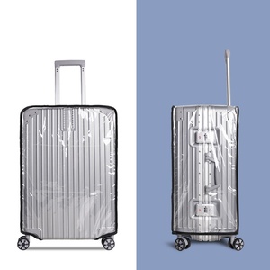 Funda transparente para equipaje de viaje, cubiertas protectoras impermeables para equipaje, cubiertas protectoras a prueba de polvo para maletas de 18-28 pulgadas - Product Image 6