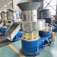 Machine à granulés à matrice annulaire en acier allié haute dureté, faible bruit, fonctionnement silencieux, pour la fabrication de granulés