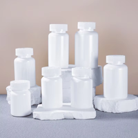 Prix d'usine, flacon de capsules pharmaceutiques en HDPE, mini porte-médicaments, boîte à pilules portable, bouchon à vis, sérigraphie