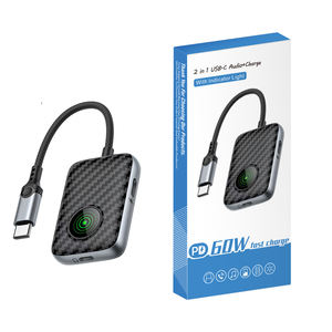 <span class=keywords><strong>Adaptateur</strong></span> pour écouteurs de type c vers USB-C auxiliaire <span class=keywords><strong>Adaptateur</strong></span> chargeur pour prise casque <span class=keywords><strong>2</strong></span> <span class=keywords><strong>en</strong></span> <span class=keywords><strong>1</strong></span> <span class=keywords><strong>Adaptateur</strong></span> audio numérique DAC - Product Image 6
