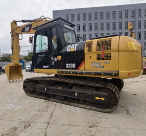รถขุดตีนตะขาบมือสอง Cat 320D ขายดี รถขุดไฮดรอลิก Caterpillar 320D อุปกรณ์ก่อสร้างสำหรับขาย - Product Image 6