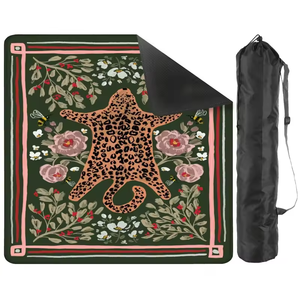 Tapetes de Mahjong Plegables Portátiles de Lujo <span class=keywords><strong>al</strong></span> por Mayor, con Patrones de Animales Marrones, Hechos de Caucho Natural, Aptos para Mesa de Mahjong y Póker - Product Image 1