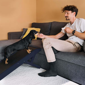 समायोज्य लकड़ी बॉक्स, सोफे-गैर-पर्ची बर्चवुड पालतू रैंप के लिए फोल्डेबल डॉग रैंप 200lbs का समर्थन करता है - Product Image 3