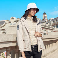 Nouvelle conception, veste d'hiver coupe slim grande taille, coupe-vent, résistante à l'eau, trois en un, pour homme, à capuche, en duvet épais