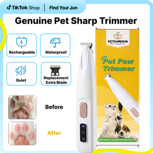PETPUMPKIN Pet Trimmer for <b>Dogs</b> and Cats Waterproof Rechargeable <b>Grooming</b> <b>Tool</b> for Paws Eyes Ears Face Rump Low Noise Design - Product Image 1