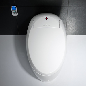 P-trampa de <span class=keywords><strong>una</strong></span> pieza de Closestool de agua inteligente armario inteligente bidé inodoro montados en el piso - Product Image 4
