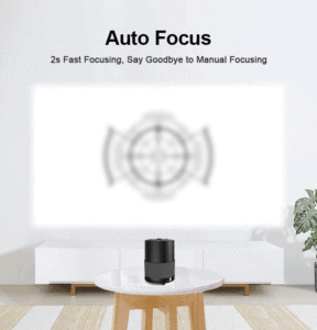 OEM/ODM A3 ultra portatile Autofocus Auto Keystone correzione proiettore Mini videoproiettore per la famiglia per bambini giocattolo <span class=keywords><strong>film</strong></span> dei cartoni animati - Product Image 3