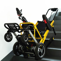 Chaise élévatrice électrique pliable à deux sections de conception nouvelle, monte-escalier détachable, fauteuil roulant