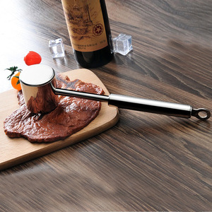 Marteau attendrisseur de viande en acier inoxydable 304, outil épaissi pour attendrir le bœuf, attendrisseur de viande multifonctionnel pour la cuisine - Product Image 2