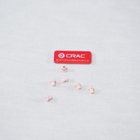 Œillets en céramique d'alumine professionnels pour machines textiles industrielles, résolvent les problèmes de peluches et de bris de fil