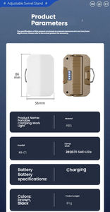 Nueva Lámpara LED Impermeable para Camping, Multifuncional, de Larga Duración, Construcción Metálica, para Colgar en Tiendas de Campaña, Iluminación de Emergencia - Product Image 2
