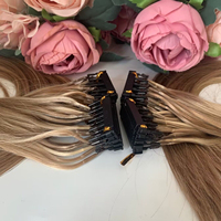 Usine Fasimei Couleur de cheveux de haute qualité Balayage Cheveux vierges Vendeurs 6d Machine d'extensions de cheveux