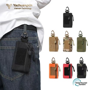 Pochette de rangement compacte en tissu Oxford avec fermeture éclair et patch pour une utilisation en camping en plein air - Product Image 6