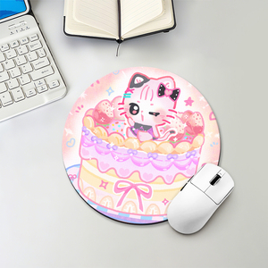 แผ่นรองเมาส์รูปอนิเมะแบบกำหนดเอง แผ่นรองเมาส์รูปทรงโอปเปะ พร้อมที่รองข้อมือ แผ่นรองเล่นเกมนุ่มรูปทรงหน้าอก - Product Image 1