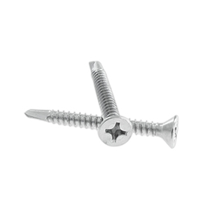 Tornillos autoperforantes planos DIN <span class=keywords><strong>7504P</strong></span> Cross CSK, grado de A2-70 para metal, acero inoxidable, medición métrica estándar ANSI en pulgadas - Product Image 5