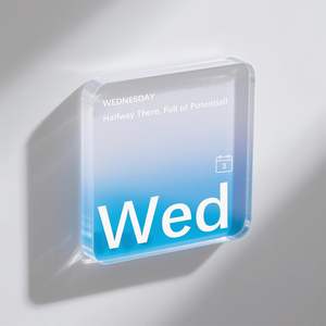 Aimants de réfrigérateur en acrylique personnalisés avec impression sur mesure, taille personnalisée, forme 3D personnalisée, décoration de Pâques - Product Image 1