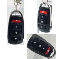 Control remoto duplicador universal de código de aprendizaje para motor de puerta de garaje inalámbrica 433 315 390, para puertas correderas, batientes y enrollables.