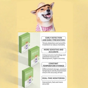 Usmileपेट नव विकसित प्लास्टिक कैनाइन परावो वायरस एंटीजन रैपिड टेस्ट कोलोइडल गोल्ड विधि एंटीजन टेस्ट स्ट्रिप - Product Image 3