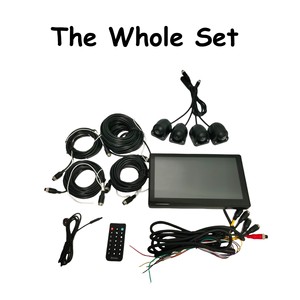 Sistema panorámico AVM DVR del carplay FHD 3D del sistema de vigilancia de la cámara del camión de 360 grados 10,1 - Product Image 5