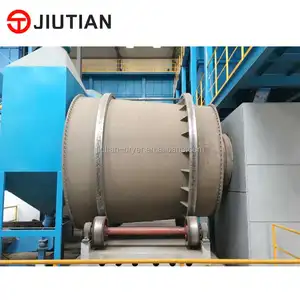 China Silica Sand Frac Sand Rotary Dryer Machine