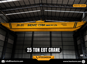 ซื้อเครน EOT แบบคานคู่คุณภาพพรีเมียม INOVIC CRM ขนาด 5-50 ตัน |   เครนเหนือศีรษะสำหรับงานหนักสำหรับโรงไฟฟ้าเหล็ก (ไม่มีการรับประกัน) - Product Image 6