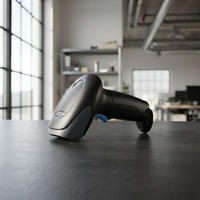 Lecteur de codes-barres laser 1D portable, lecteur USB RS-232 pour la gestion des stocks en magasin et en entrepôt