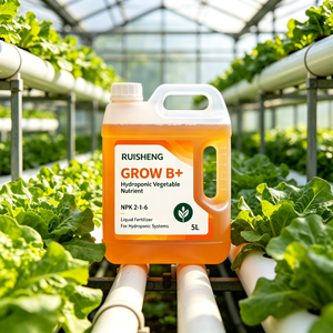 Fertilizzante Liquido per Coltivazione Idroponica, Soluzione Nutritiva GROW <span class=keywords><strong>B</strong></span> per Crescita Vegetativa di Ortaggi - Product Image 2