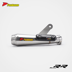 Système d'échappement <span class=keywords><strong>moto</strong></span> Forsound Factory à prix de gros, embout couronne MotoGP pour BMW S1000RR en acier inoxydable 2019~2026 - Product Image 1