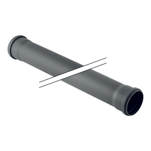 Tubo di collegamento GEBERIT 2-Glass 50 in PP-HTs 500 mm - Product Image 1