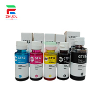 Botol Tinta HP GT51 GT52 GT53 untuk HP Smart Tank 518 519 672 Ink Tank 410 411 DeskJet GT5820 Isi Ulang Tinta Dye