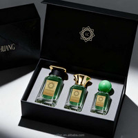 Flacon de parfum en verre à facettes géométriques 30ml 50ml 100ml Flacon vaporisateur de voyage portable étanche pour échantillon de parfum