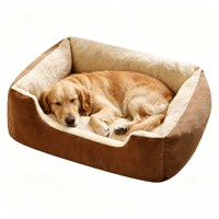 Coussin pour animaux de compagnie en peluche épaisse, chaud pour l'hiver, lavable, pour chiens et chats de petite, moyenne et grande taille, universel pour toutes les saisons