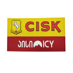 Service tout-en-un d'impression personnalisée de tapis de <span class=keywords><strong>bar</strong></span> en PVC pour la bière allemande Pabst Loch Lomond Bear Creek - Product Image 2