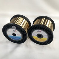 Fil EDM en laiton MAKI BISHI P5 noir 0,25 mm, consommable pour machines EDM