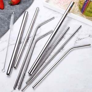 Pailles réutilisables en acier inoxydable isolées de 26,5 cm, personnalisables, pour divers gobelets - Product Image 6